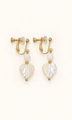 Simple Leaf 18k Clip-on